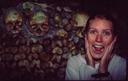Ashe, terrified in the catacombs!